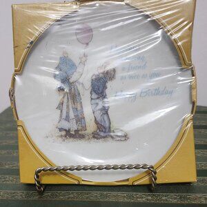 Vintage Holly Hobbie Birthday Plate